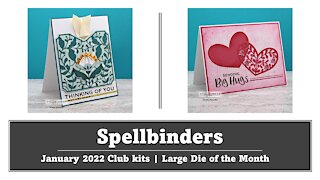 Spellbinders | January 2022 | Large Die of the Month