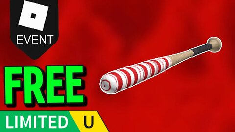 How To Get Candy Cane Bat in UGC Limited Codes (ROBLOX FREE LIMITED UGC ITEMS)