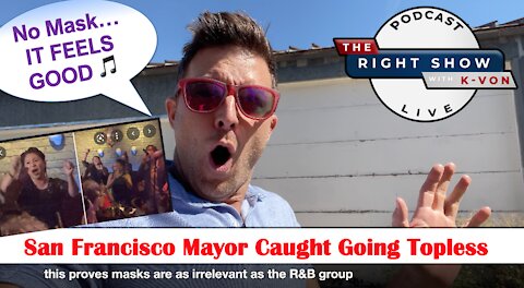 SF Mayor Goes Topless (comedian K-von exposes the freak)