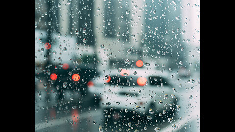 ASMR 1 OUR RAIN IN THE BEAUTIFUL CITY AT MORNING SOUNDS FOR SLEEPING , AMBIANCE AND INSOMNIA