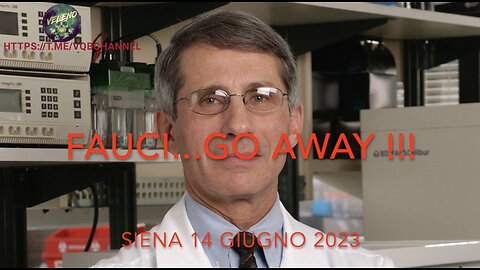 "FAUCI, GO AWAY!"