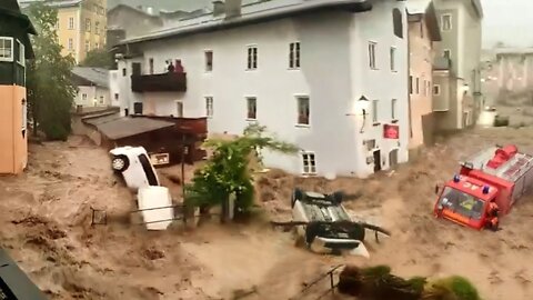 20 minutes of Nature's fury! Crazy flood in the province of Cadiz, Spain / setenil inundaciones