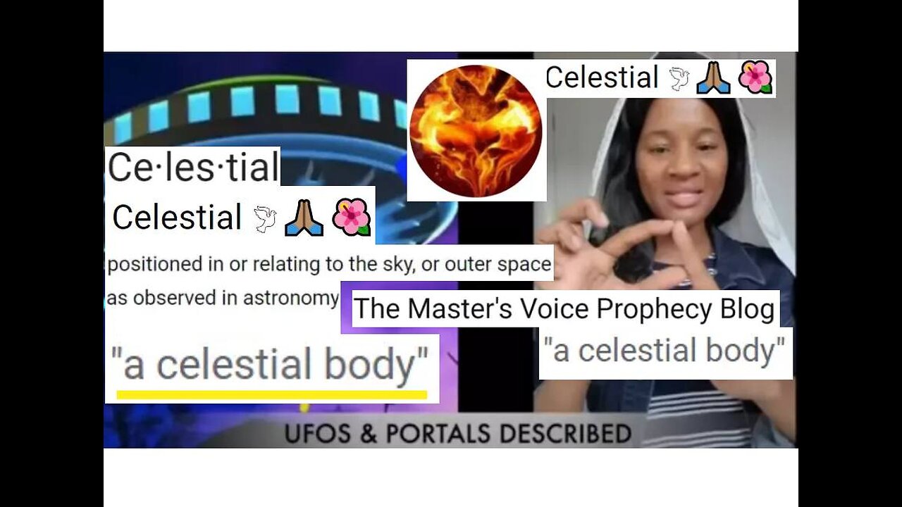 Celestial, The Master's Voice Prophecy Blog. What kinda prophet is