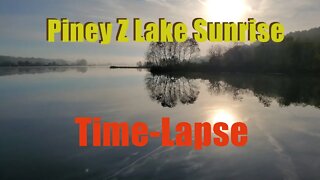 Piney Z Lake in Tallahassee Sunrise Time Lapse
