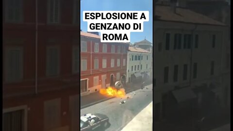 ESPLOSIONE A GENZANO DI ROMA