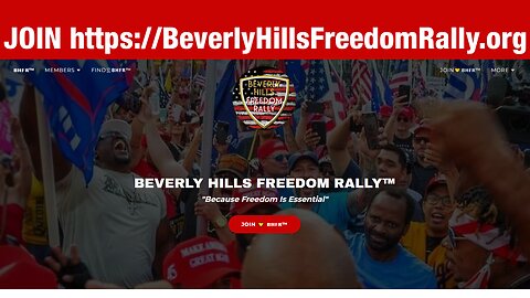 Beverly Hills Freedom Rally is Back on 4/29/2023
