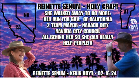 Reinette Senum: She was IN, but stepped UP and walked away. An inside look - WOW!!!