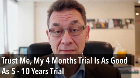 Pfizer's 4 Months Phase 3 Trial VS Industry Standard 5 - 10 Years Phase 3 Trial