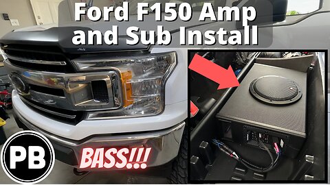 2015 - 2020 Ford F150 EASY Amp and Sub Install!