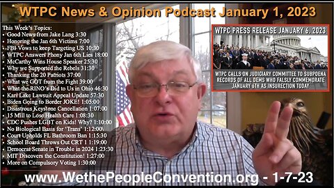 We the People Convention News & Opinion 1-7-23