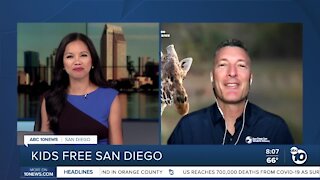 San Diego Zoo celebrates Kids Free San Diego in October