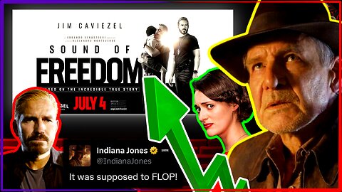 Indiana JAKE Creates the FLOPBUSTER? BIG WOKE Hollywood COPE Over Sound of Freedom WINNING the Day!