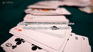 Experience The Thrill Of Online Casino Gaming With Las Vegas Casino