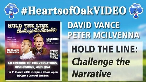 David Vance & Peter Mcilvenna Hold the Line: Challenge the Narrative 2