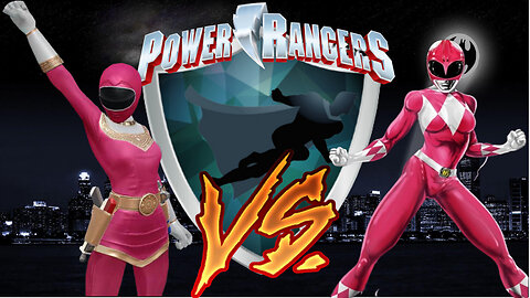 Zeo Pink Ranger Vs. MMPR Pink Ranger