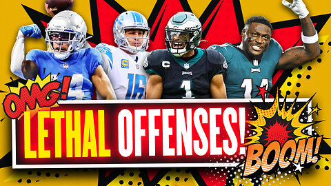 Most LETHAL Offenses in Fantasy Football - Fantasy Football Draft Strategy - Fantasy Football Advice