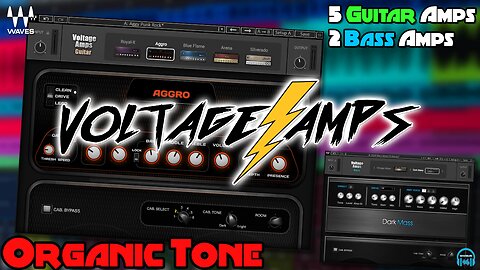 Waves VOLTAGE AMPS ⚡️ 5 Guitar Amps, 2 Bass Amps 🔥 with Organic Tone