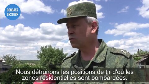 RPD - L'armée ukrainienne bombarde Alexandrovka, deux civils ont été blessés