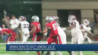 Jenks Shuts Out Union, 22-0