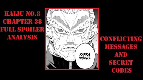 Kaiju NO. 8 Chapter 38 Full Spoiler Analysis - Conflicting Messages and Secret Codes