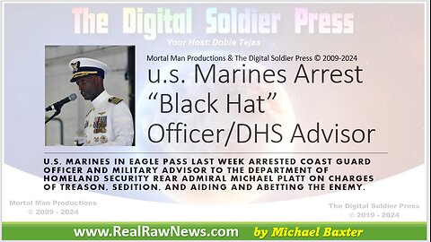 u.s. Marines Arrest a Black Hat Officer and DHS Advisor