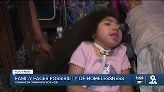 Family facing homelessness turns to community for help