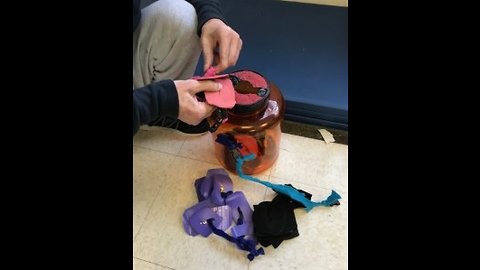 Color Matching Buckle Fine-Motor Activity