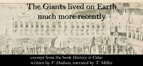 The Giants lived on Earth much more recently
