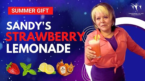 Sandy's Strawberry Lemonade │ Cool Off This Summer with Sandy's Strawberry Lemonade Gift Set