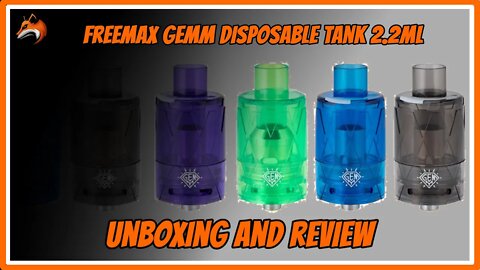 Freemax GEMM disposable tank 2.2ml uk review - is it as good as they say ??