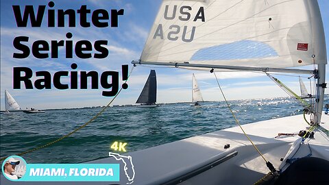 Key Biscayne Yacht Club ILCA Winter Series Racing