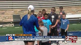 Tulsa University hosts active lifestyle program to kids