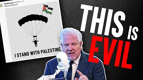 DISGUSTING: BLM Chicago sides WITH Hamas terrorist paragliders
