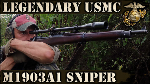 Legendary M1903A1 USMC Unertl Sniper Rifle!