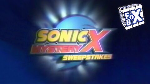 Sonic X "MYSTERY SWEEPSTAKES" FOXBOX BUMPER (2003)