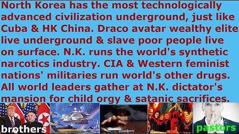 North Korea and Cuba have the most technologically advanced civilization cities underground in world