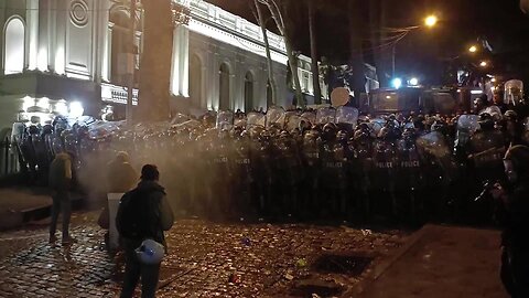 Tbilisi / Georgia - Huge rally against foreign agent draft law takes place - 07.03.2023