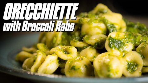 How to Make ORECCHIETTE ALLE CIME DI RAPA | Broccoli Rabe Pasta Recipe