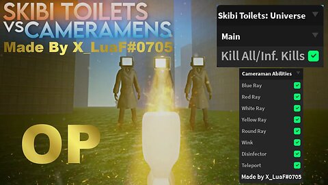 Skibi Toilets: Universe OP Script | Instant Kill All/Inf. Kills, Spam Beams, LocalPlayer