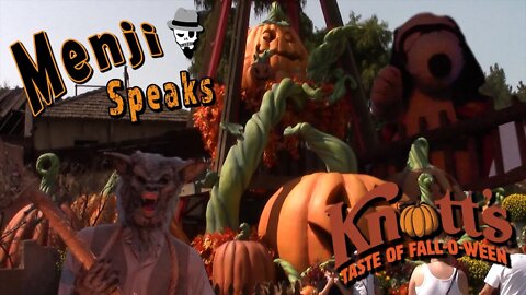 Menji Speaks - Knott's Berry Farm Taste of Fall-o-Ween | Special Halloween Event