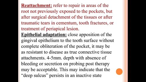 periodontics L4 (GTR: Guided Tissue Regeneration)