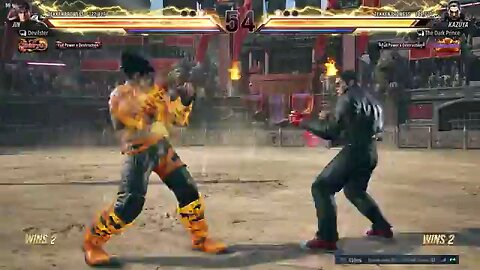 Tekken 8 high level match gameplay