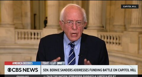 Bernie Sanders: Israel Has A Right To Defend Itself BUT…