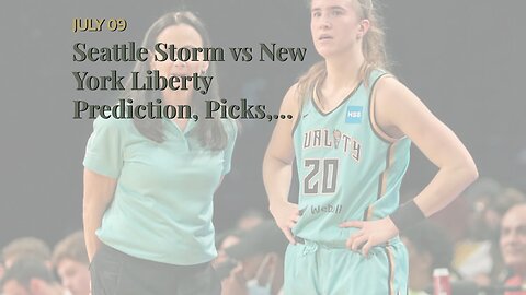 Seattle Storm vs New York Liberty Prediction, Picks, and Odds: This Storm Barely Registers