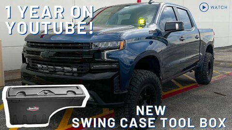 New Swing Case Truck Bed Tool Box (1 Year on YouTube!)