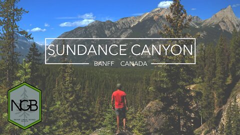 Sundance Canyon, Banff National Park, Alberta -- 4K Cinematic
