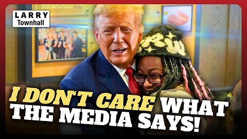 Black Woman RUSHES TO HUG TRUMP Inside Chick-fil-A, SMASHES Media Narrative