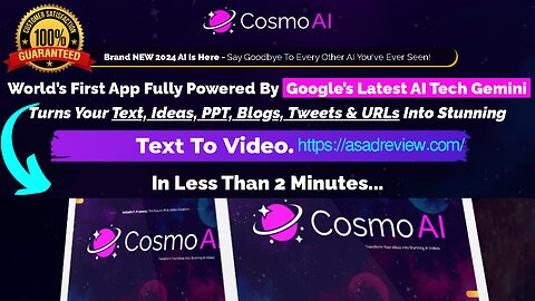 Cosmo AI Review & Demo