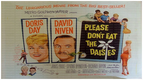 🎥 Please Don't Eat The Daisies - 1960 - Doris Day - 🎥 TRAILER & FULL MOVIE LINK