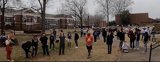 University of Central Arkansas: Large, Rowdy Crowd, Contending with Homosexuals, Catholics & Mockers, Preaching Righteousness To A Wicked Generation